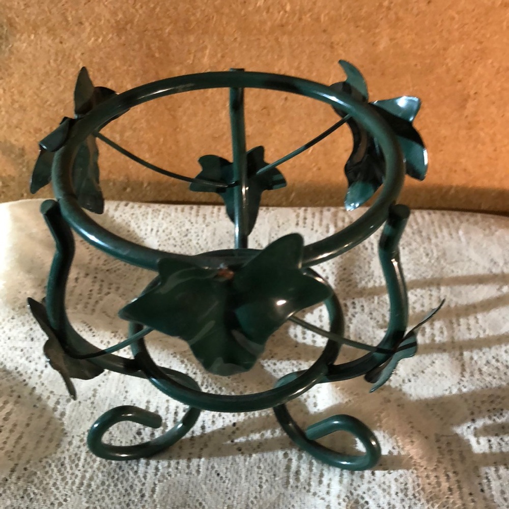 Candle holders wrought iron